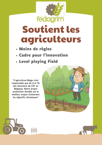 Fedagrim soutient les agriculteurs